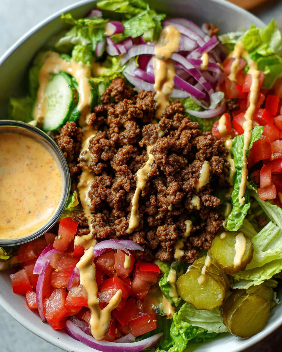 High-Protein Cheeseburger Bowls Recipe - Other 1