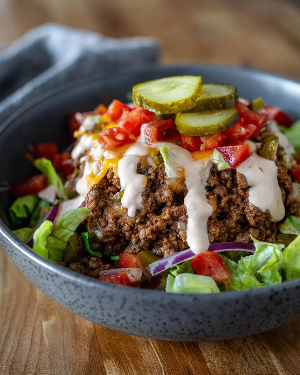 High-Protein Cheeseburger Bowls Recipe - Other 2