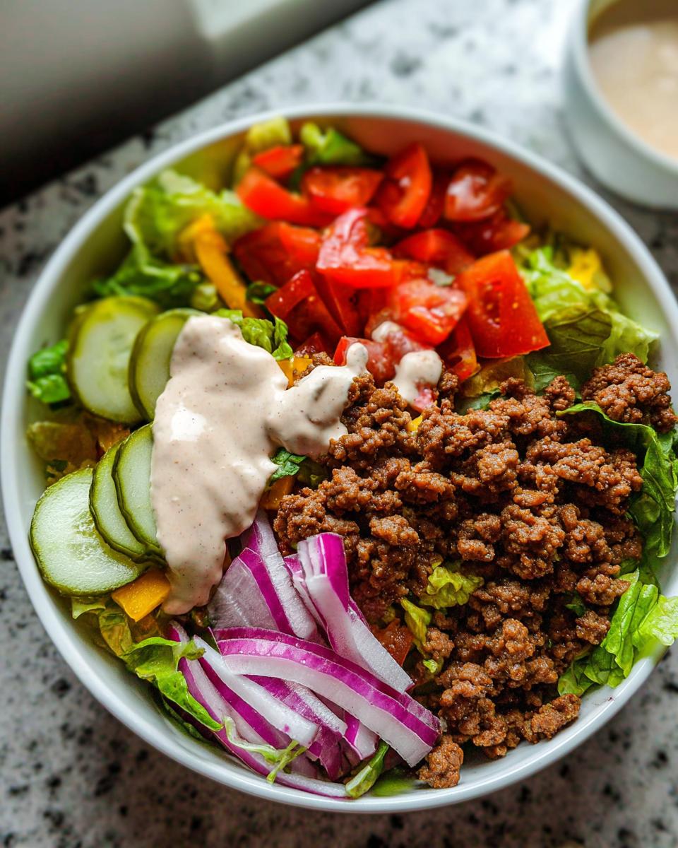 High-Protein Cheeseburger Bowls Recipe - Other 2