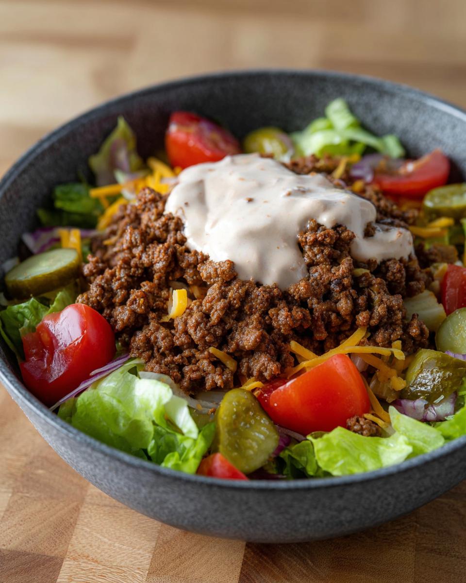 High-Protein Cheeseburger Bowls Recipe - Other 3