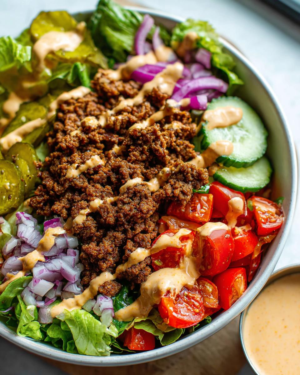 High-Protein Cheeseburger Bowls Recipe - Other 4