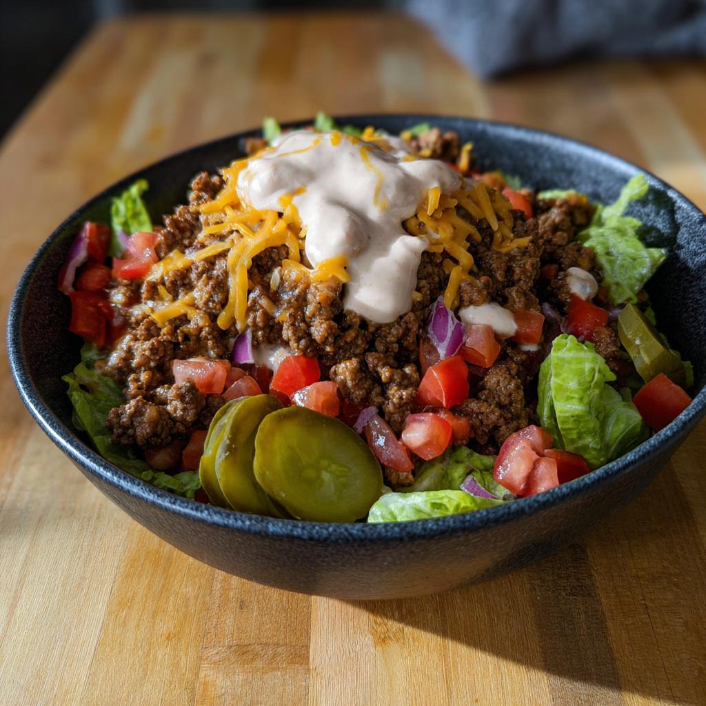 High-Protein Cheeseburger Bowls Recipe - Tasty