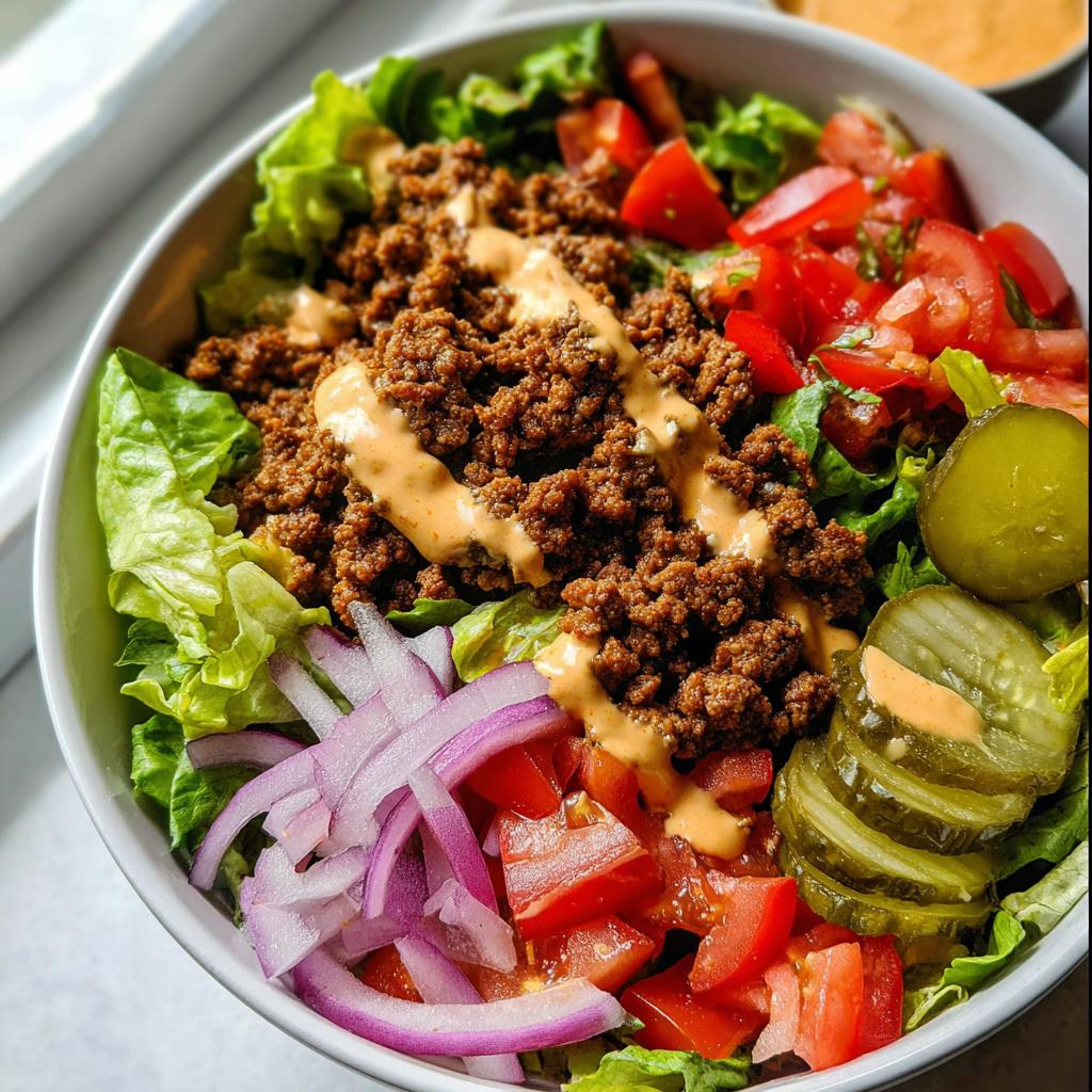 High-Protein Cheeseburger Bowls Recipe - Tasty