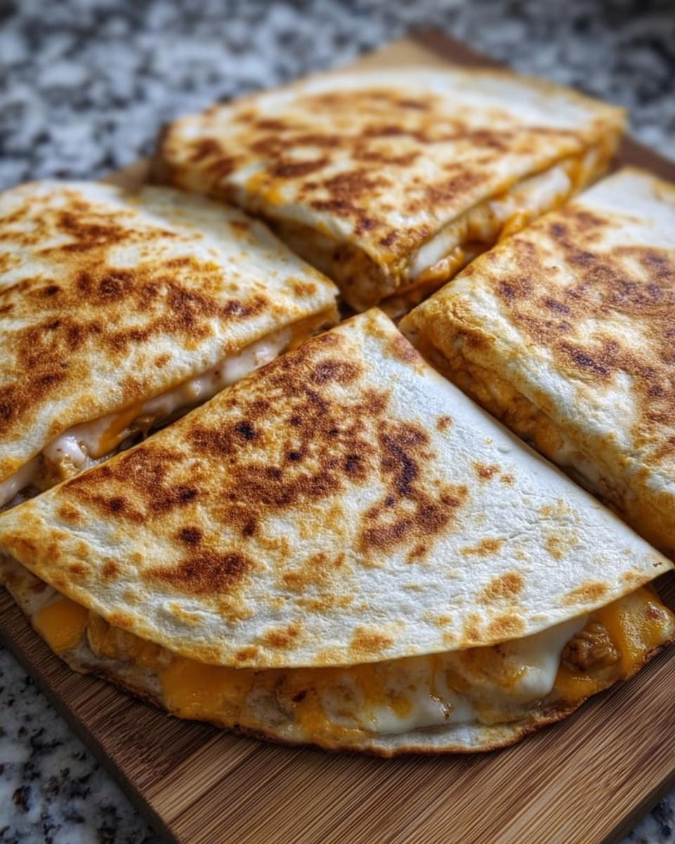 High-Protein Chicken Ranch Quesadilla - Other 3