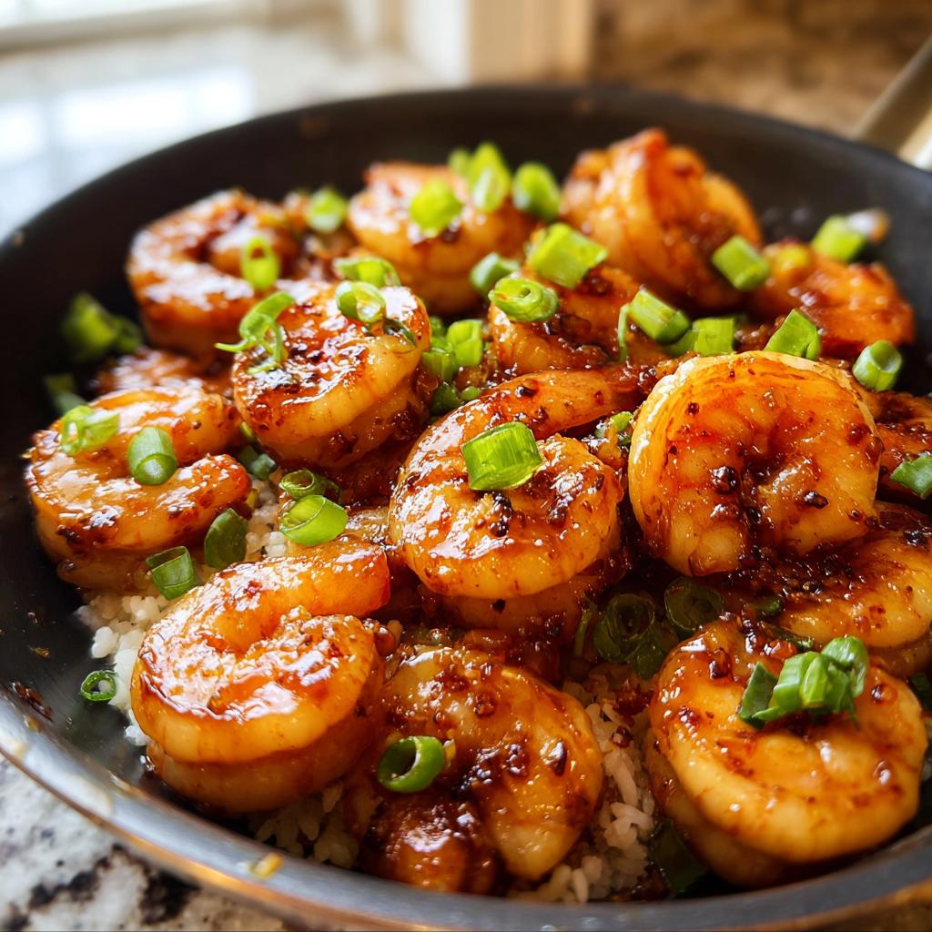 High-Protein Honey Garlic Shrimp - Tasty