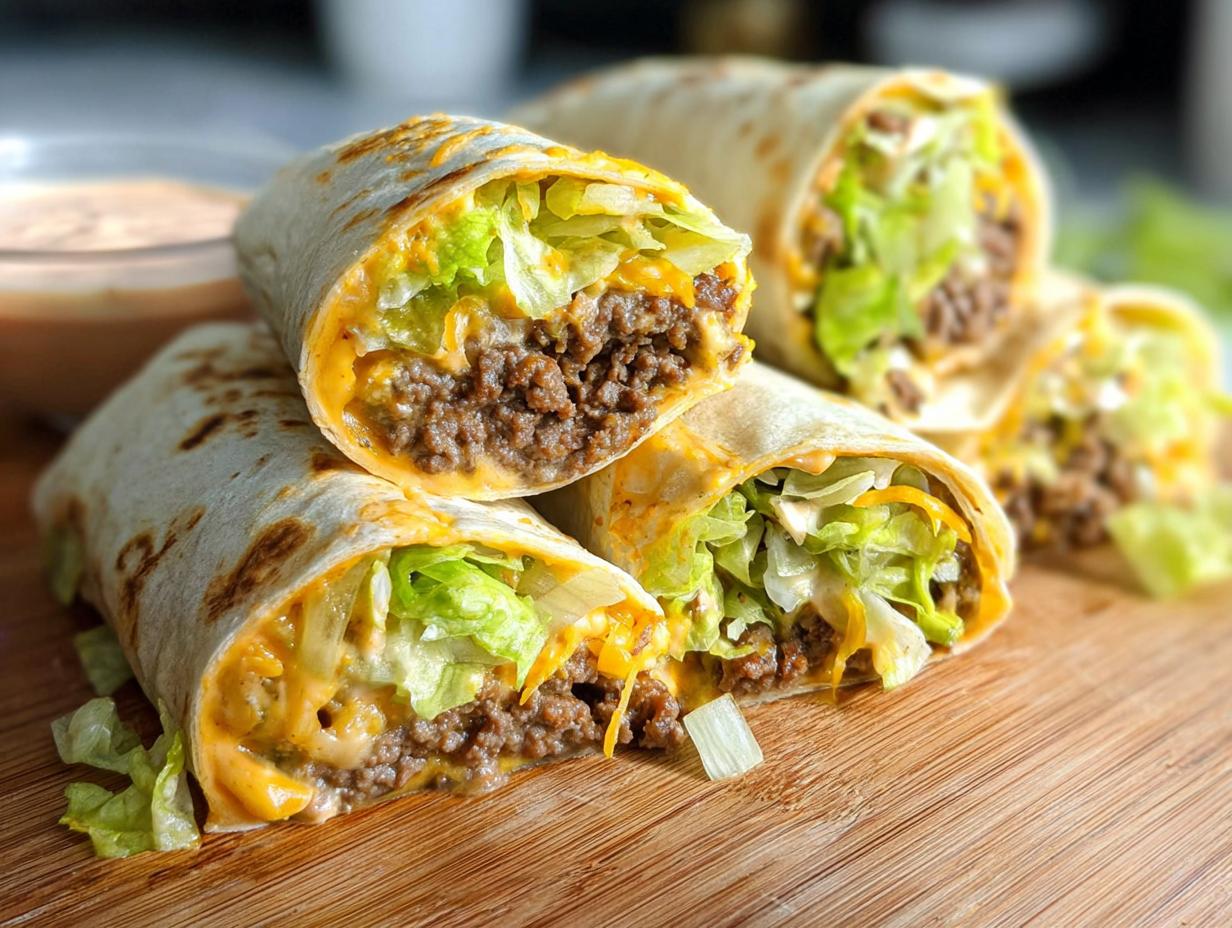 Homemade Big Mac Wraps: Delicious Flavor, Guilt-Free Joy