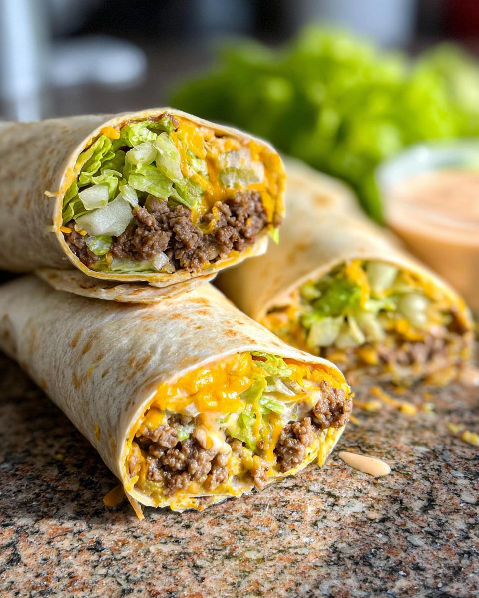 Homemade Big Mac Wraps - Other 2