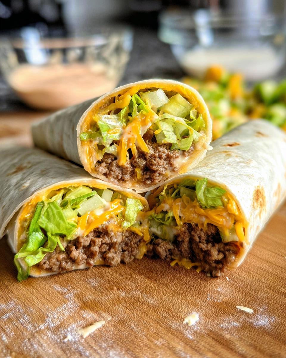 Homemade Big Mac Wraps - Other 3