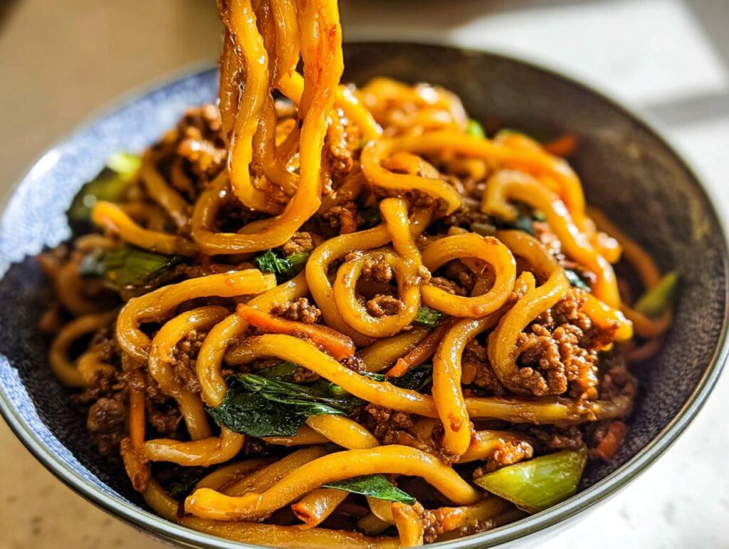 Irresistible Yaki Udon Noodle Recipe - Featured
