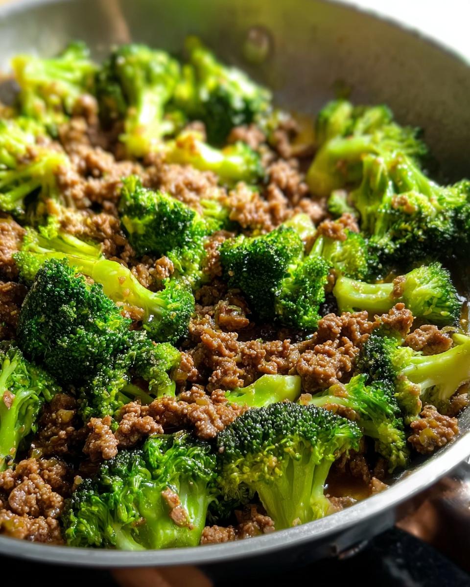 Keto Hamburger Broccoli Skillet - Other 1