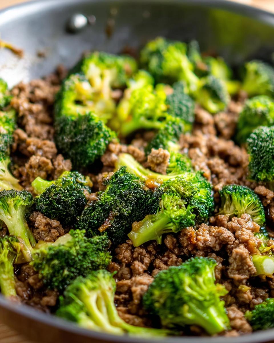 Keto Hamburger Broccoli Skillet - Other 4