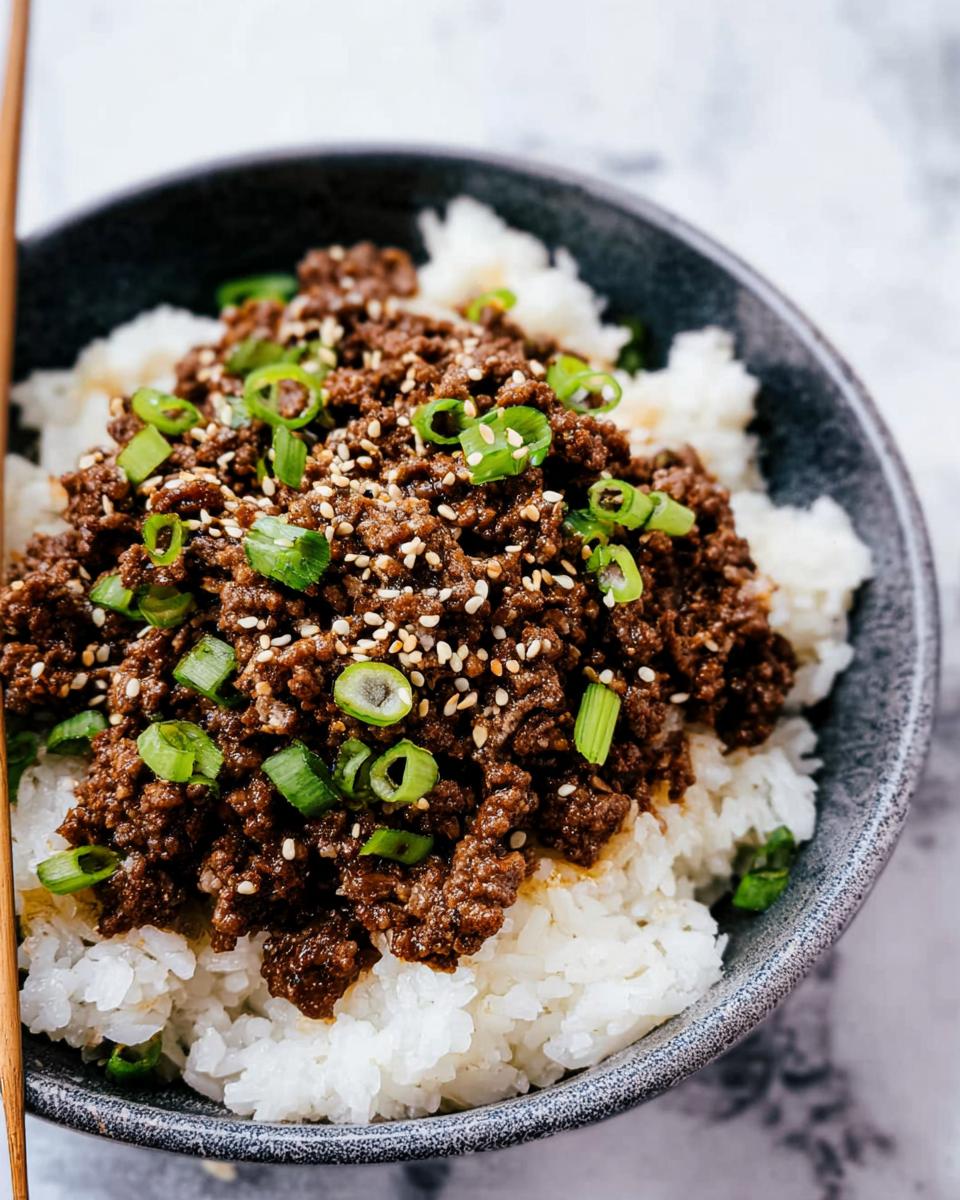 Korean Ground Beef Bowl - Other 1