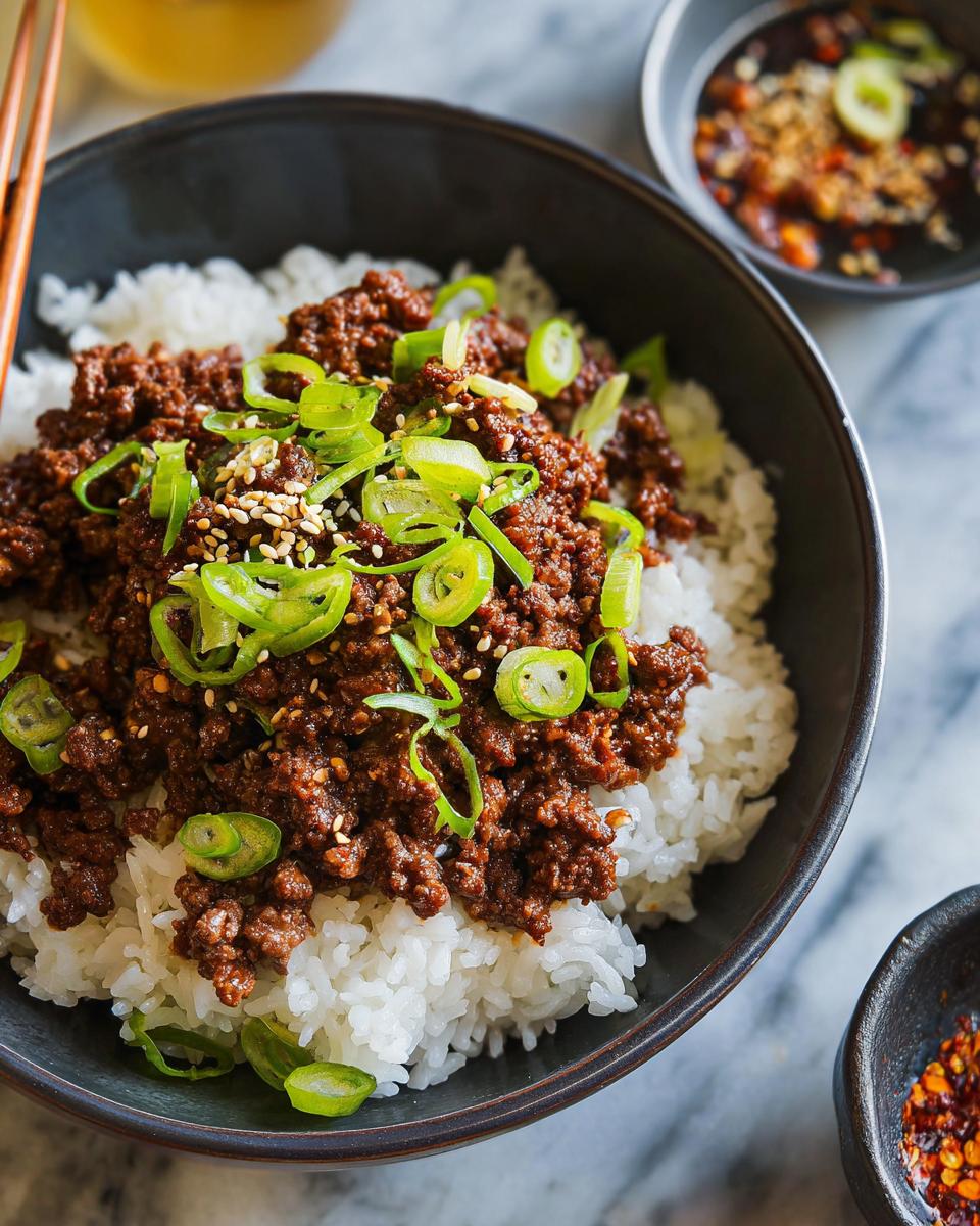 Korean Ground Beef Bowl - Other 1