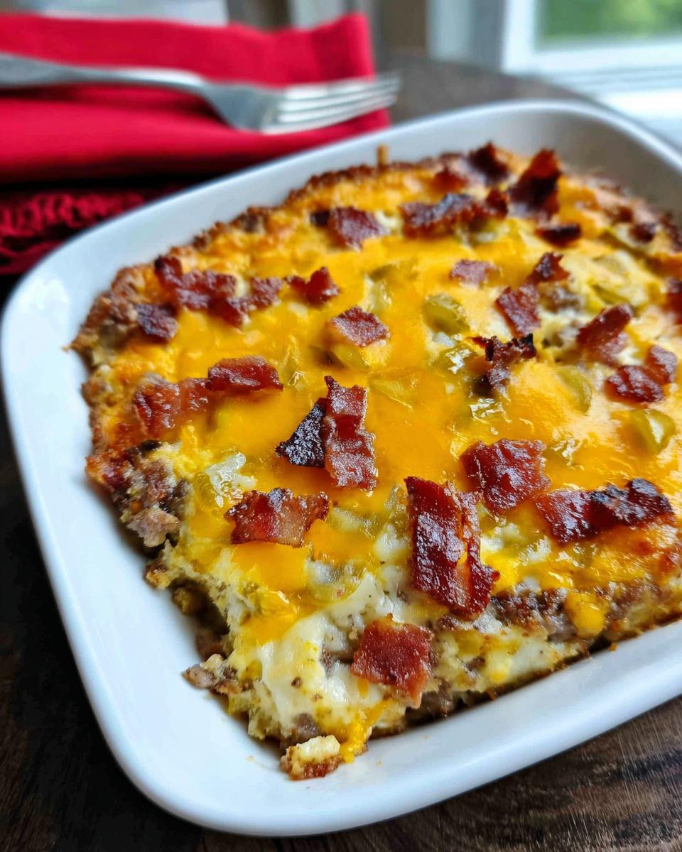 Low-Carb Bacon Cheeseburger Casserole - Other 1