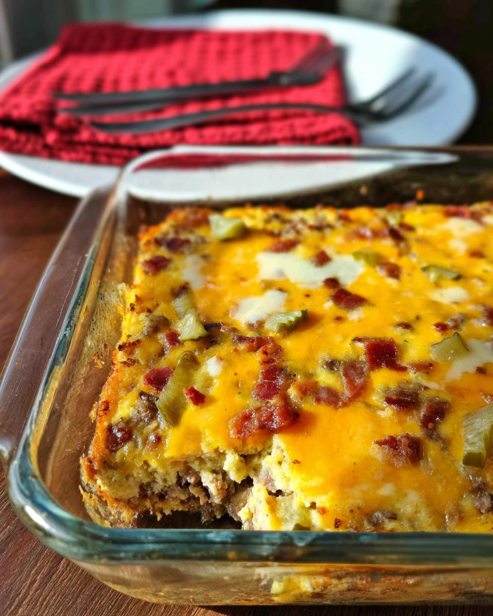 Low-Carb Bacon Cheeseburger Casserole - Other 2