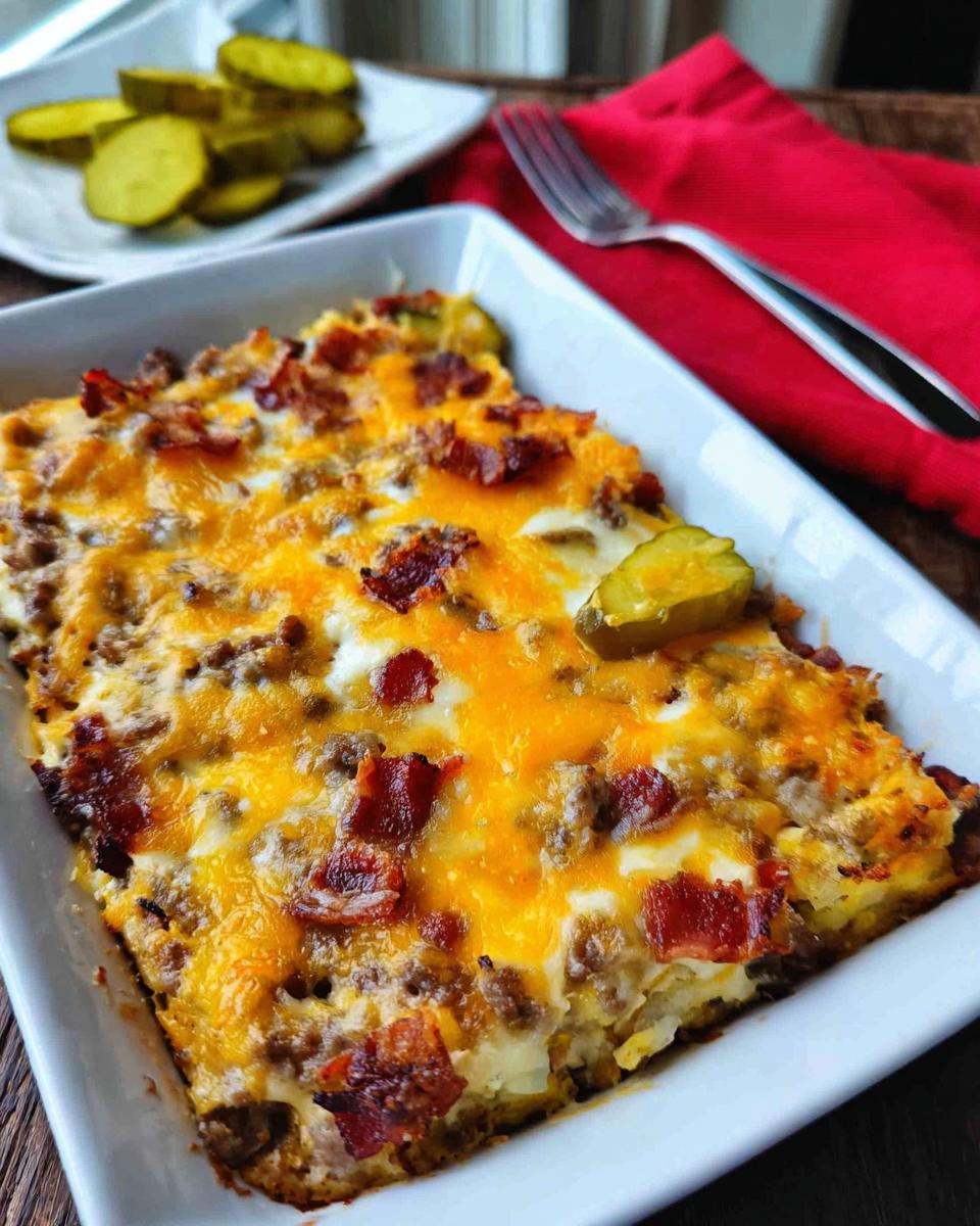 Low-Carb Bacon Cheeseburger Casserole - Other 4