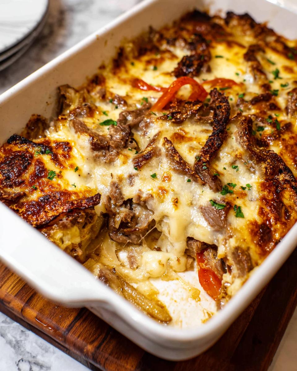 Low Carb Philly Cheesesteak Casserole - Other 1
