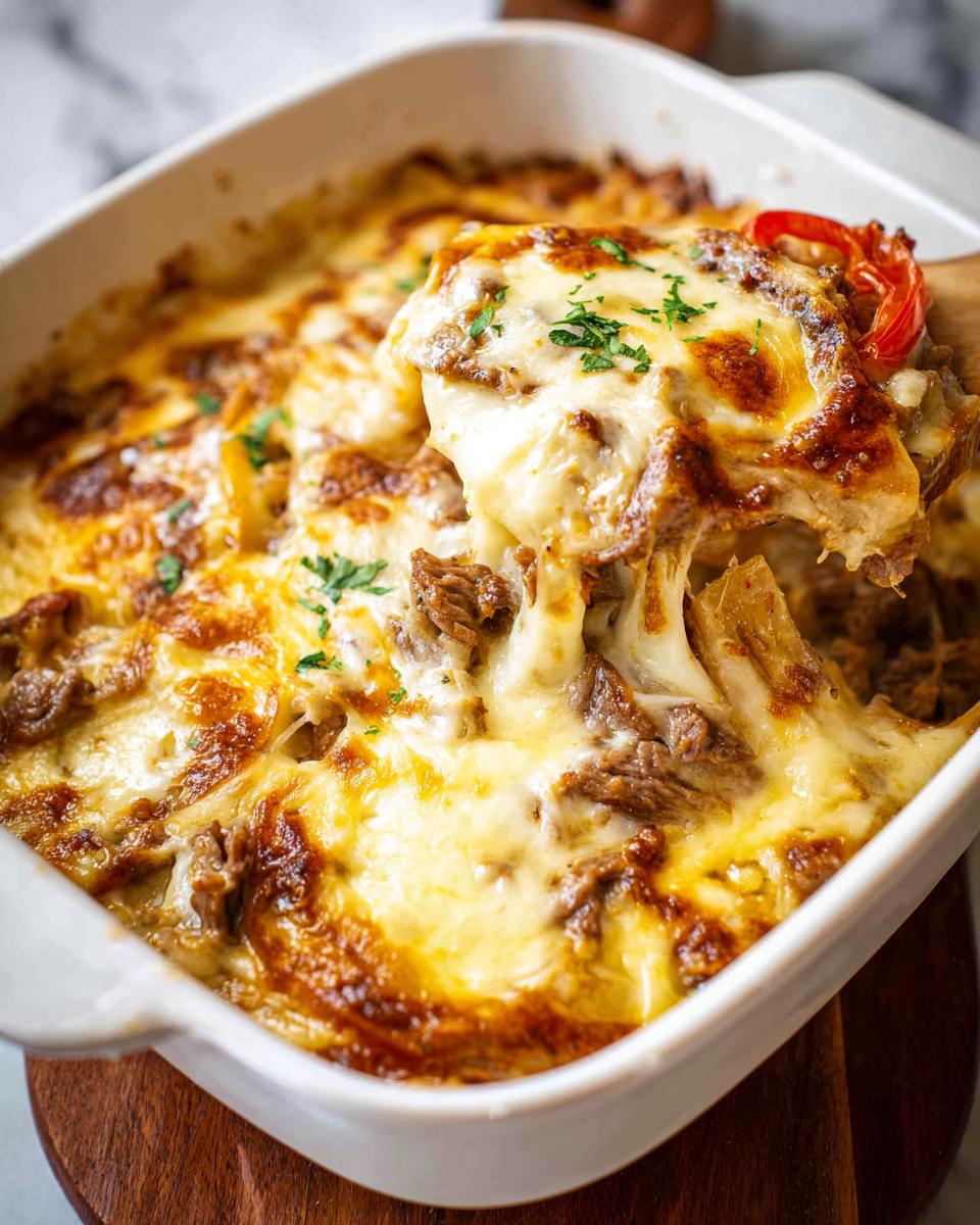 Low Carb Philly Cheesesteak Casserole - Other 2