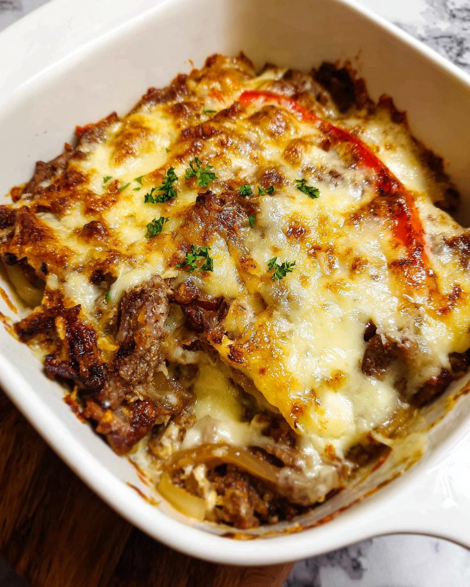 Low Carb Philly Cheesesteak Casserole - Other 3
