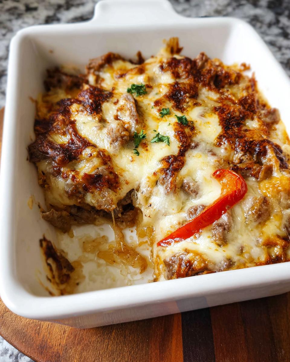Low Carb Philly Cheesesteak Casserole - Other 4
