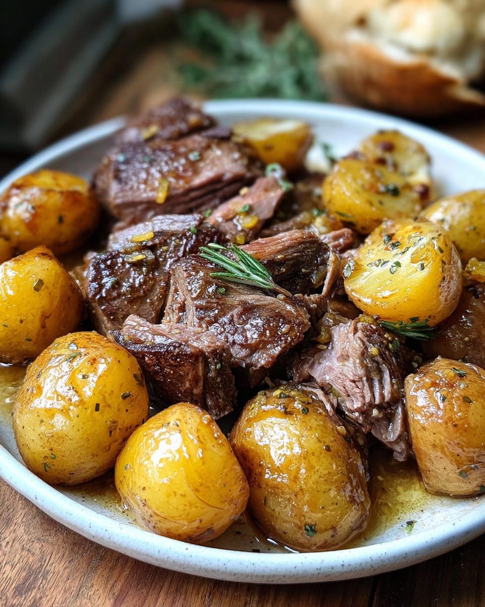 Slow Cooker Garlic Butter Beef with Potatoes - Other 1