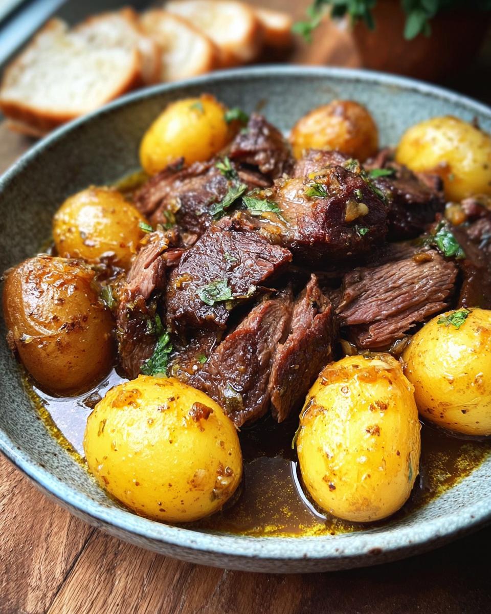 Slow Cooker Garlic Butter Beef with Potatoes - Other 2