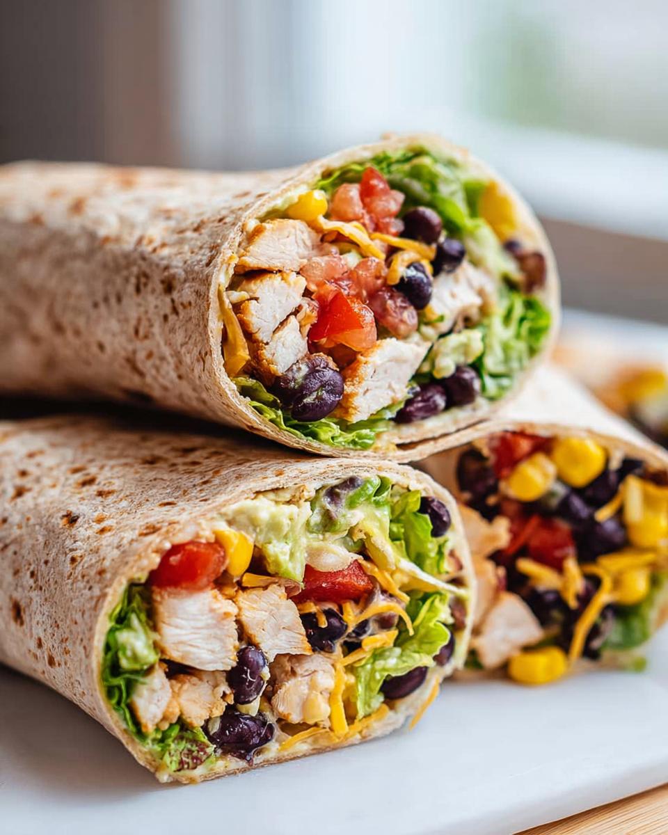 Southwest Chicken Wraps: Easy & Healthy Lunch Recipes - Other 1