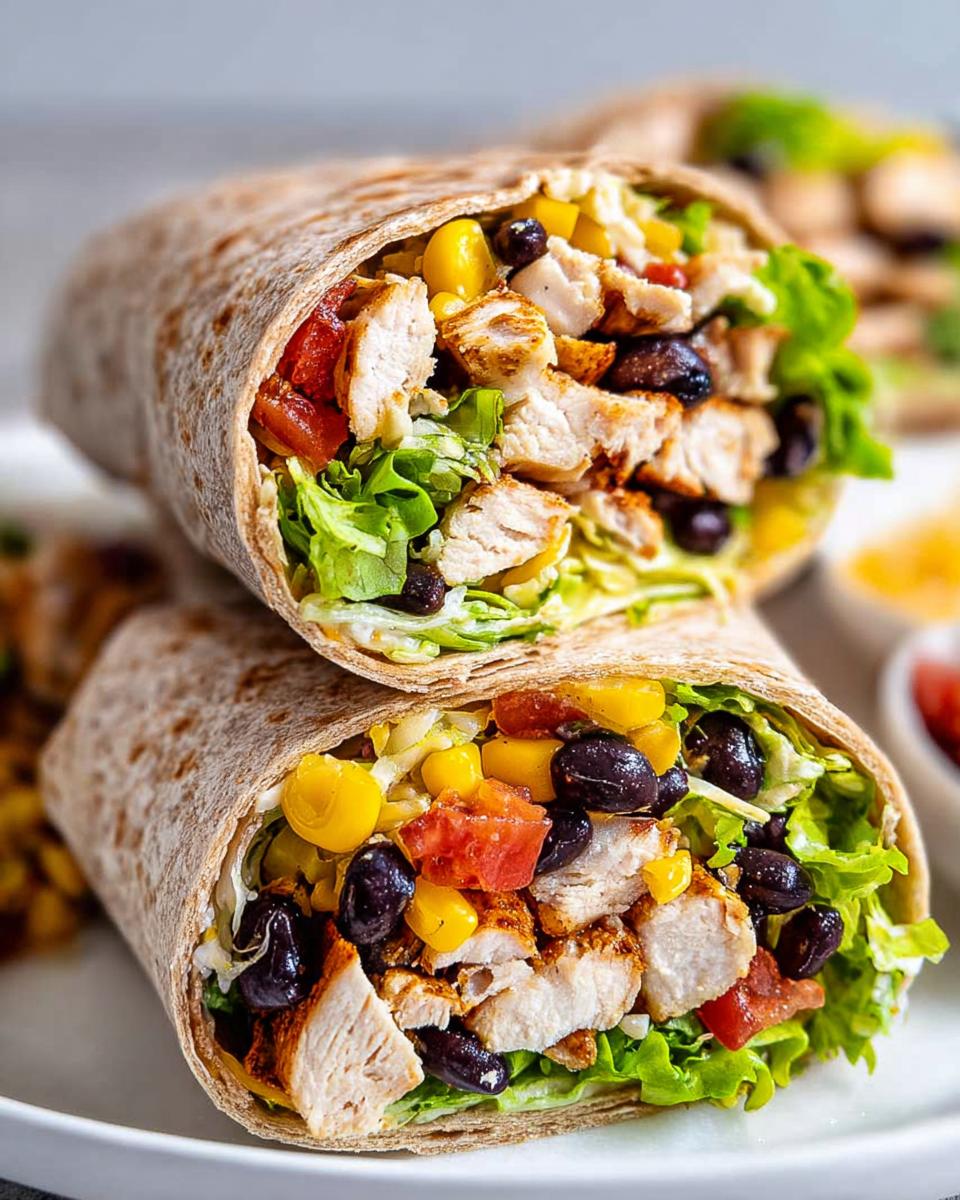 Southwest Chicken Wraps: Easy & Healthy Lunch Recipes - Other 2