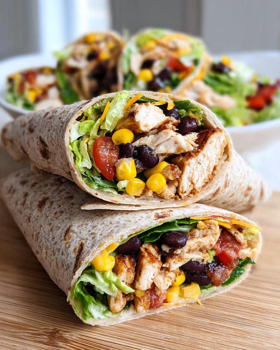 Southwest Chicken Wraps: Easy & Healthy Lunch Recipes - Other 4