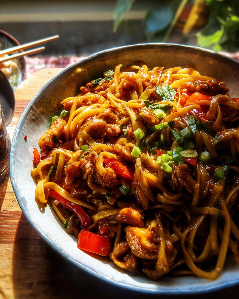 Sticky Garlic Chicken Noodles - Other 3