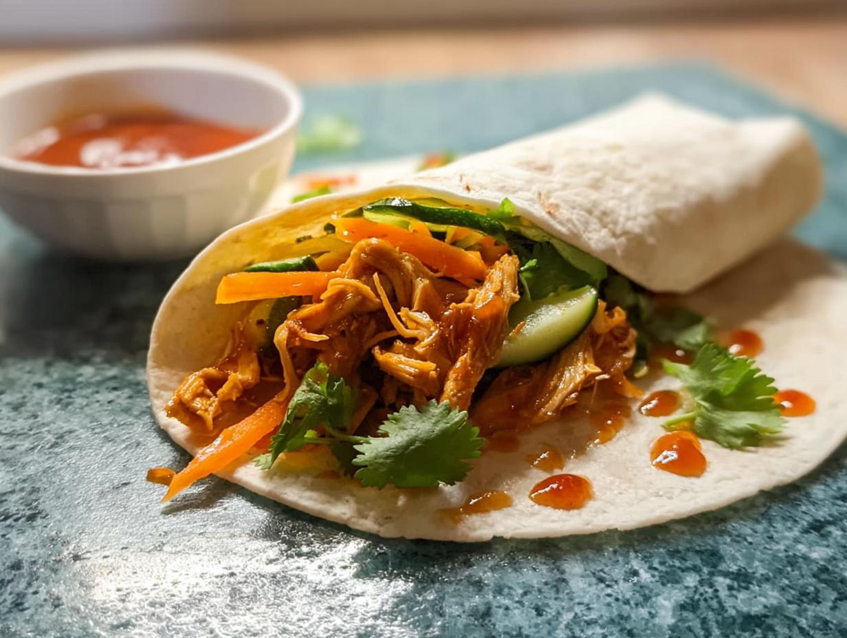 Amazing Sweet Chili Chicken Wraps: 30 Min Joy