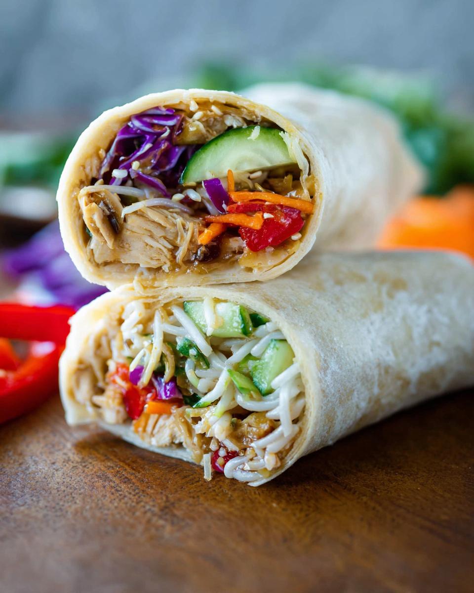 Teriyaki Chicken Wrap Recipe - Other 2