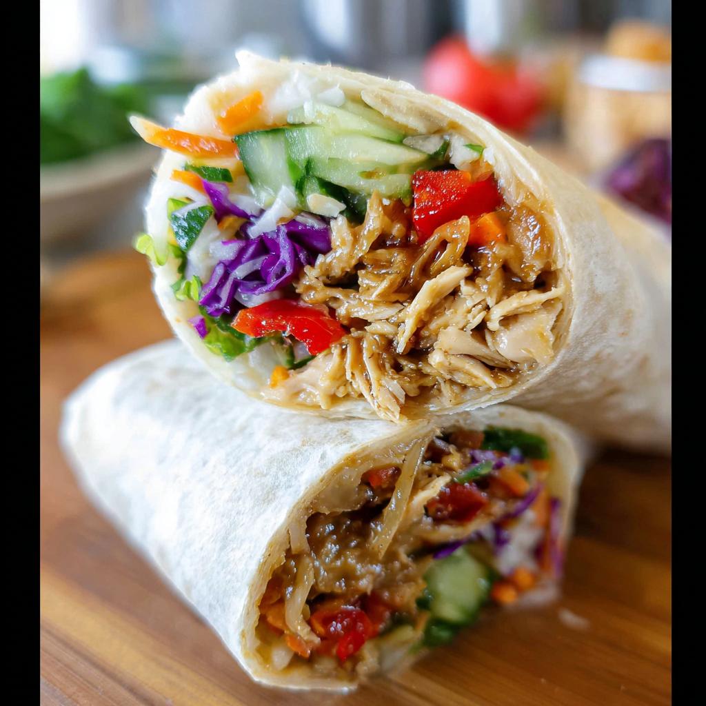 Teriyaki Chicken Wrap Recipe - Tasty