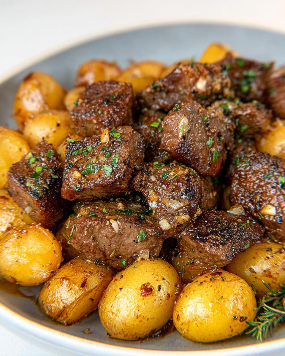 The best Garlic Steak Bites and Potatoes Recipe - Other 1