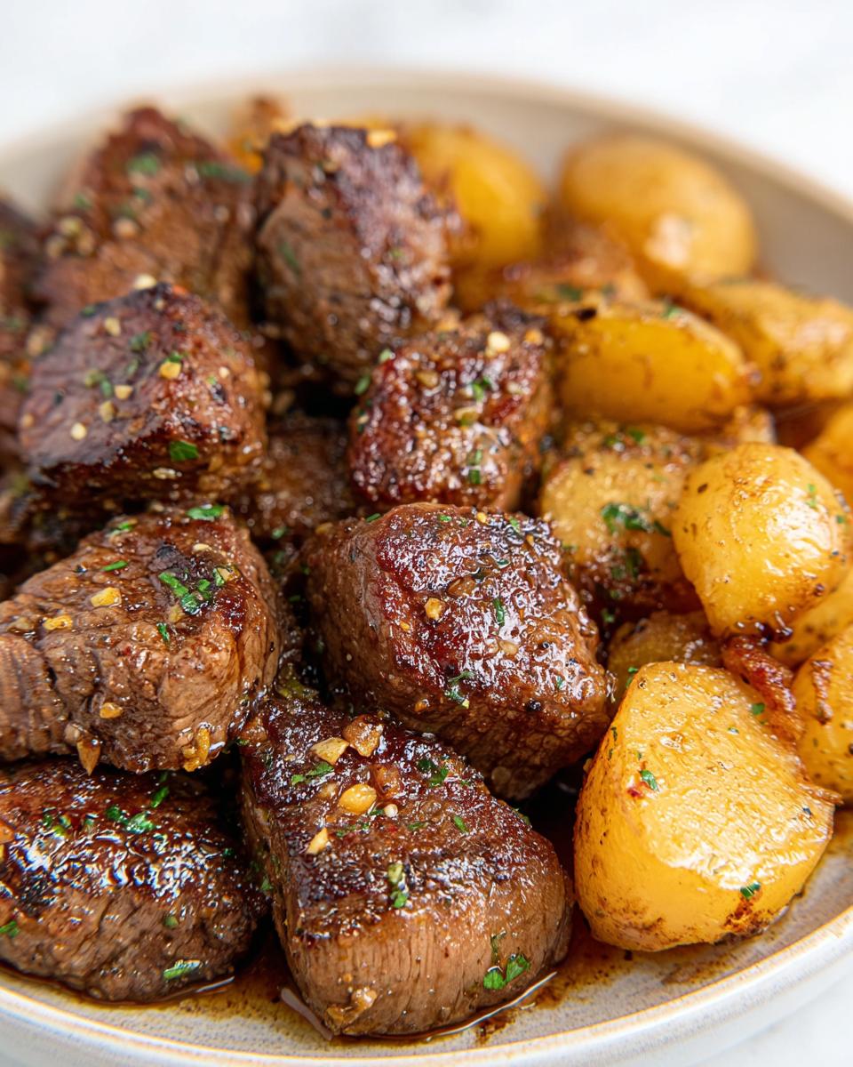 The best Garlic Steak Bites and Potatoes Recipe - Other 2
