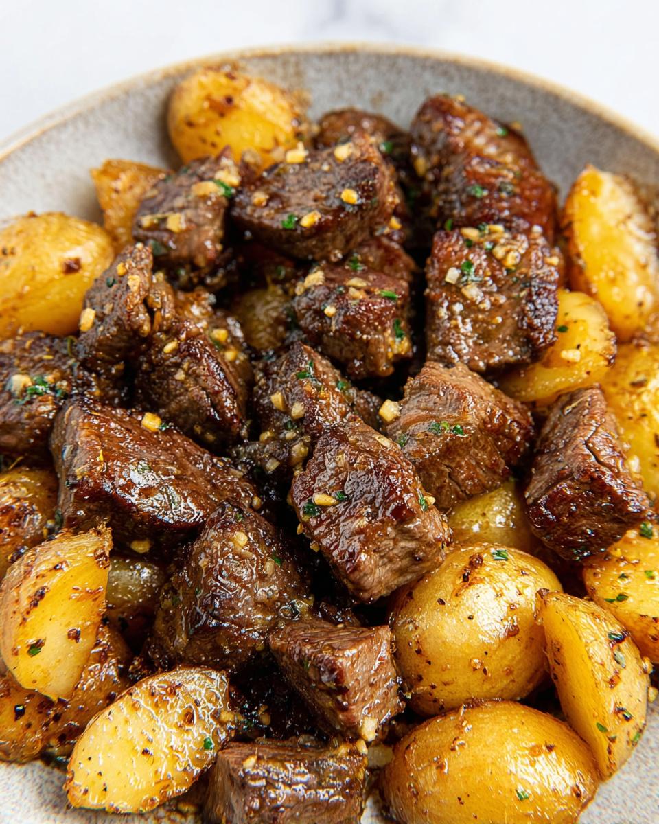 The best Garlic Steak Bites and Potatoes Recipe - Other 3