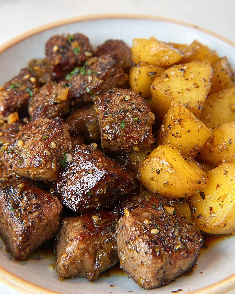 The best Garlic Steak Bites and Potatoes Recipe - Other 4