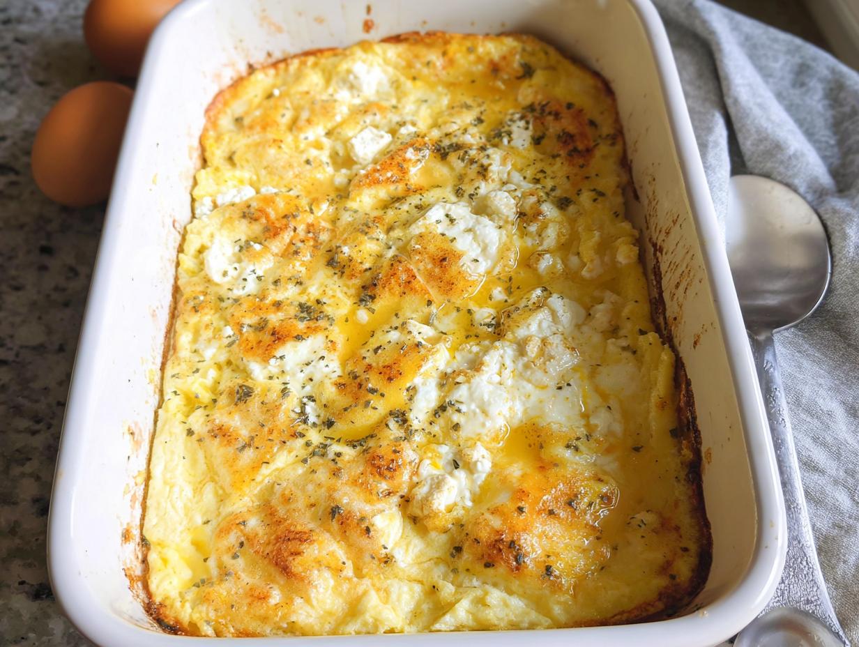Amazing Baked Feta Eggs: 12 Eggs Magic