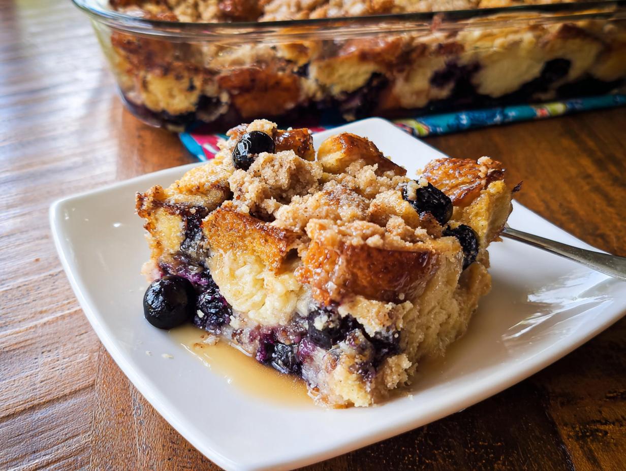 Best Blueberry French Toast Casserole: Amazing Treat