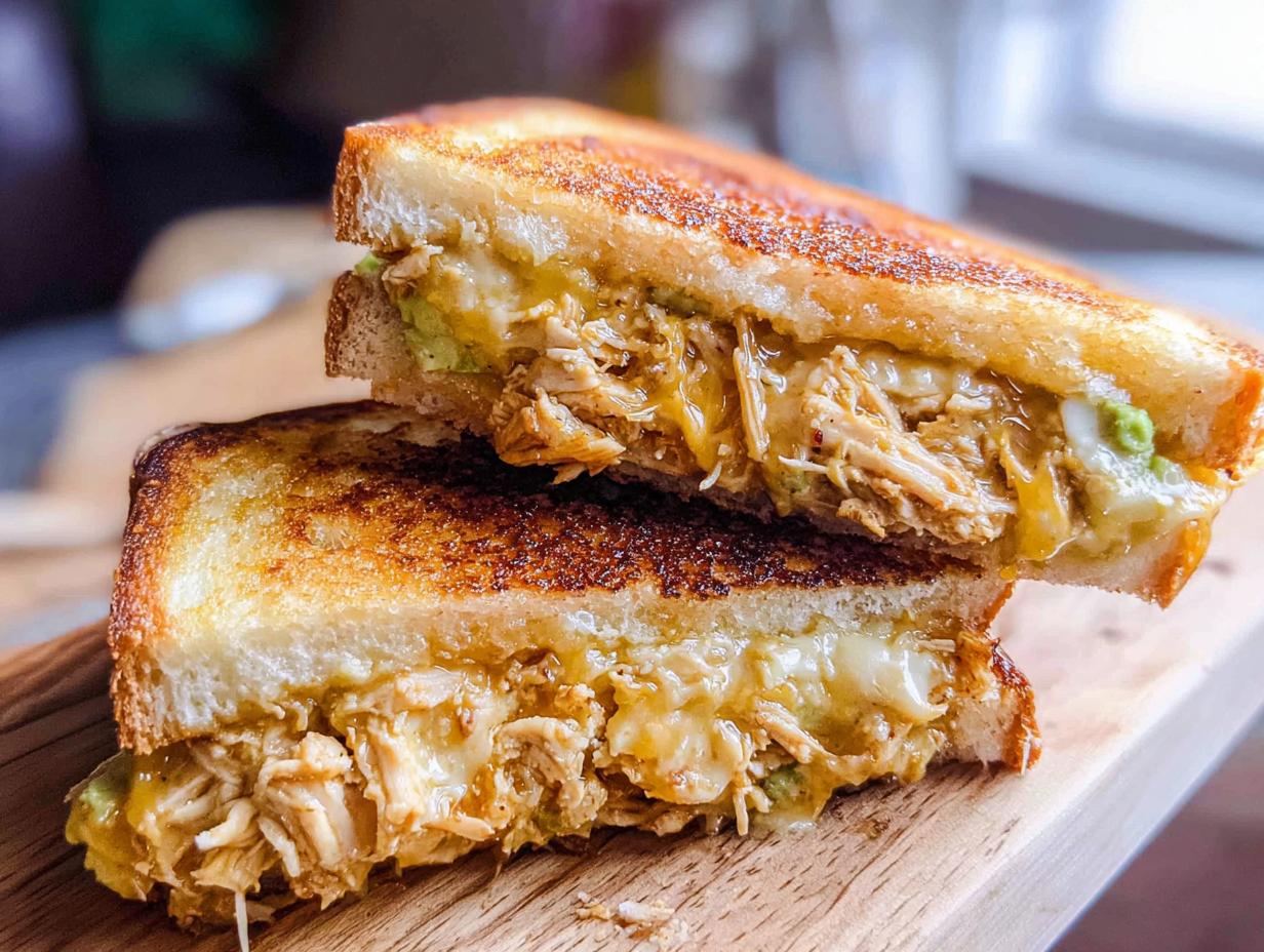 Amazing Chicken Avocado Melt Sandwich in 20 Mins