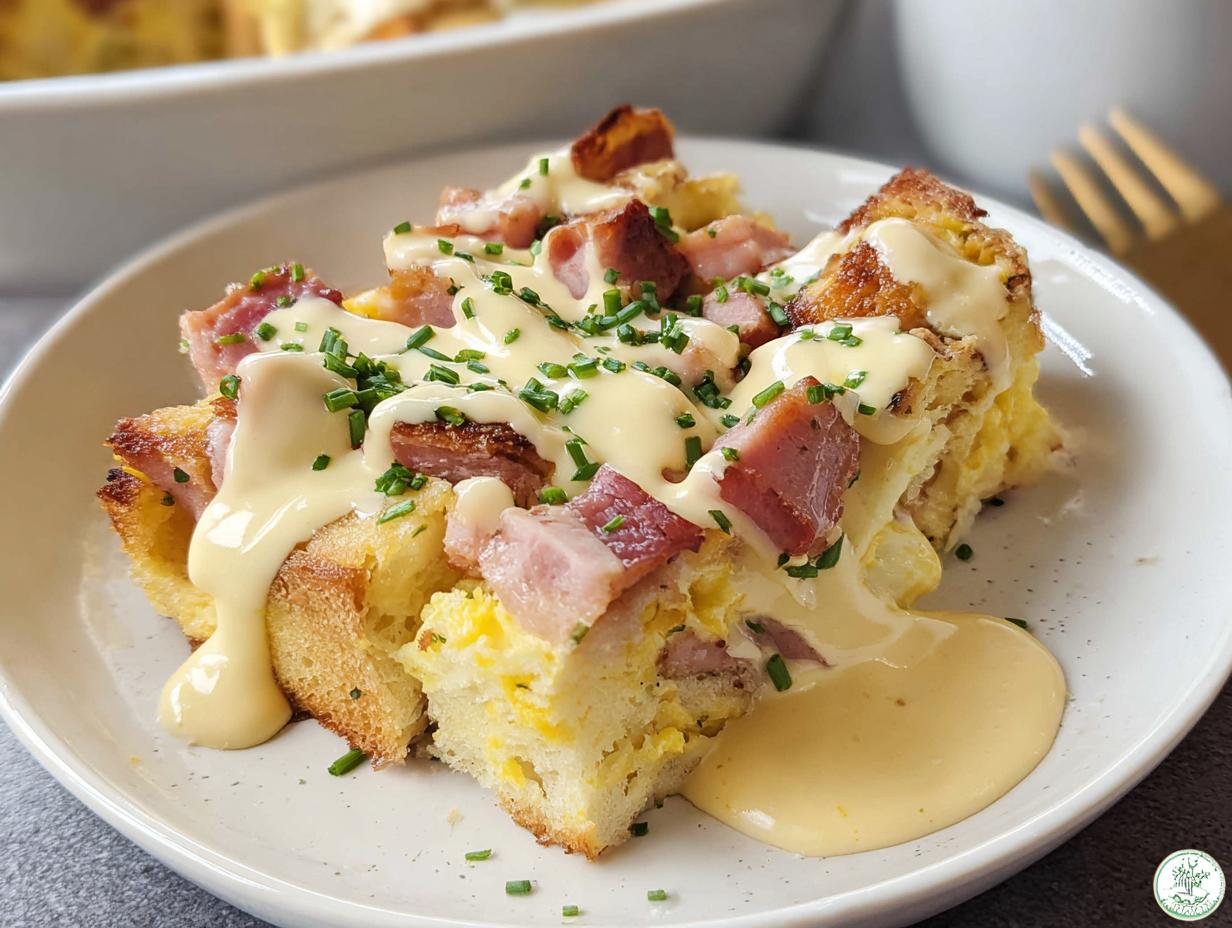 Make Brunch Special with Easy Eggs Benedict Casserole