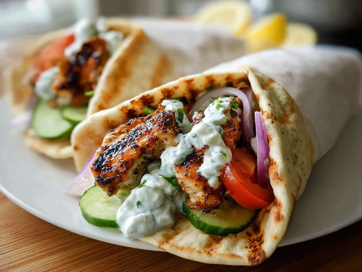 Amazing Mediterranean Chicken Gyros 4 Ways