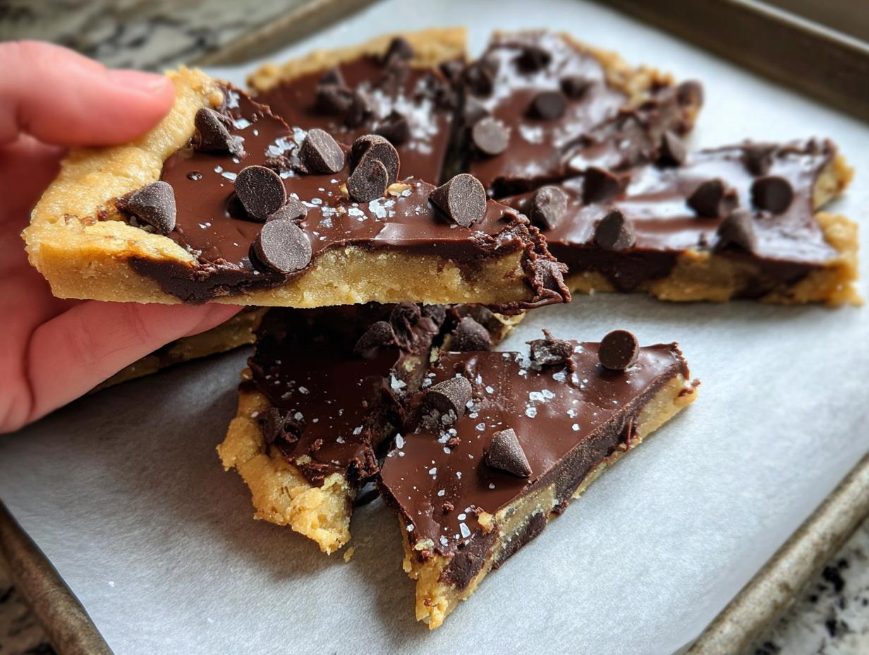 Guilt-Free Healthy Cookie Dough Bark Delight