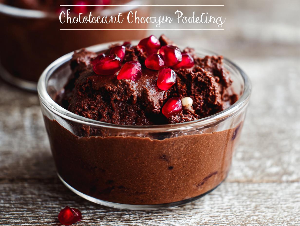 Amazing High Protein Chocolate Pudding