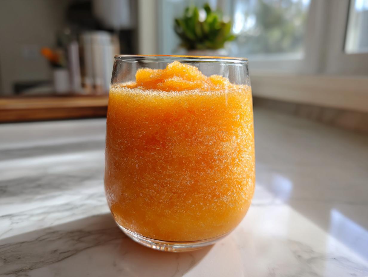Perfect Peach Iced Tea Slush: 1 Summer Saver