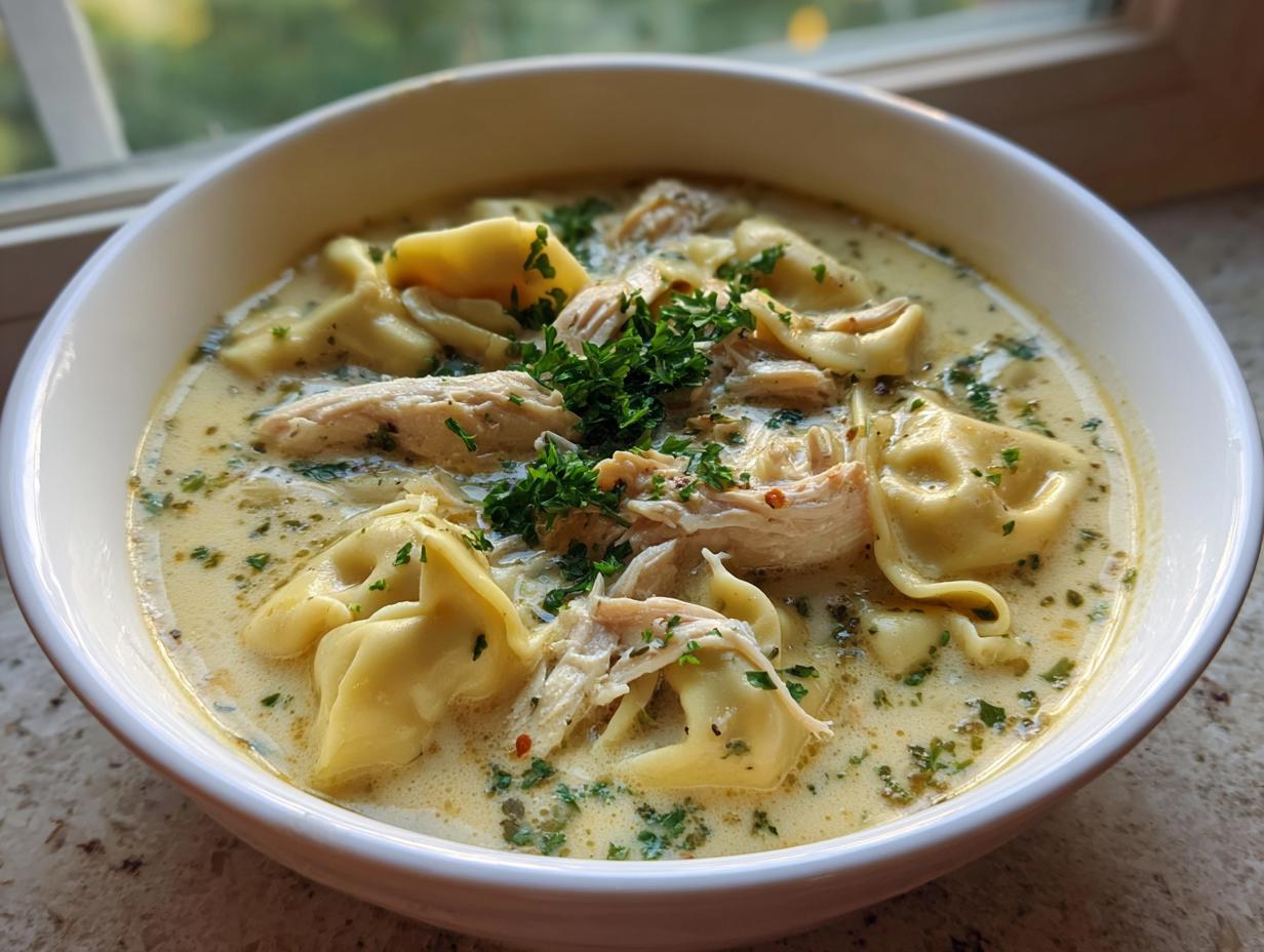 Amazing Slow Cooker Recipes With Creamy Tortellini Soup